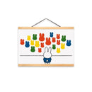 Nijntje poster - Nijntje in het museum - A3 met posterhouder - Catch Utrecht