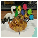 Ooievaar - Pop - Up kaart - Catch Utrecht