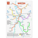 Metrokaart van Breda - Catch Utrecht