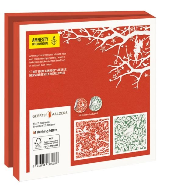 Christmas Paper Creations, Geertje Aalders, Amnesty (incl. sluitstickers) - Catch Utrecht