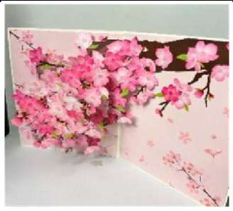 Kersenbloesem - Pop - Up kaart - Catch Utrecht