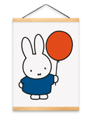 Nijntje poster - Nijntje met Ballon - A3 met posterhouder - Catch Utrecht