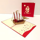 Schip - Pop - Up kaart - Catch Utrecht