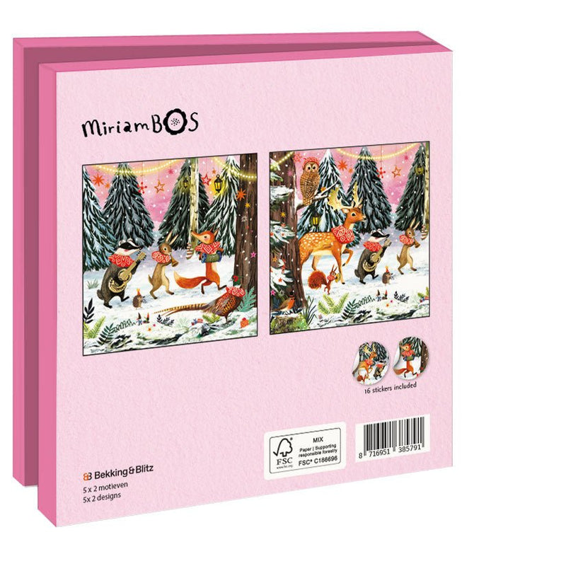 Winter Woodland Parade, Miriam Bos (incl. sluitstickers) - Catch Utrecht