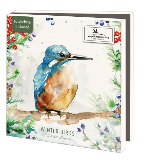 Winterbirds, Michelle Dujardin, Vogelbescherming (incl. sluitstickers) - Catch Utrecht