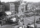 Verkeersdrukte op het Smakkelaarsveld ca. 1958 - Catch Utrecht